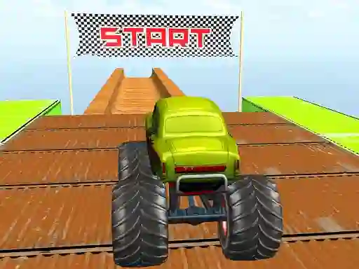 Spēle Mega ramp Monster truck online