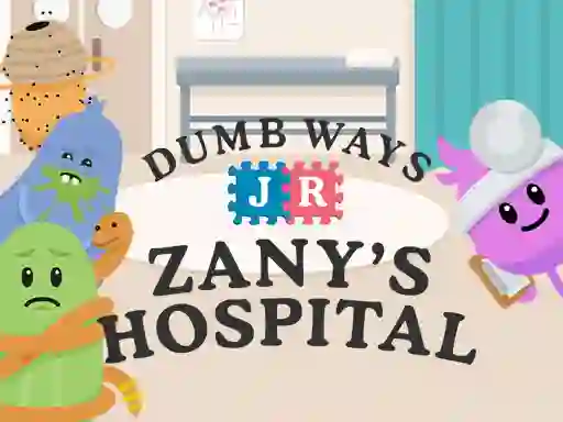 Spēle Dumb Ways Jr Zany's Hospital online