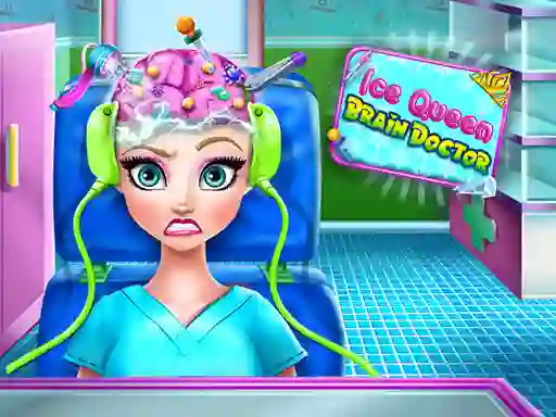 Spēle Ice Queen Brain Doctor online