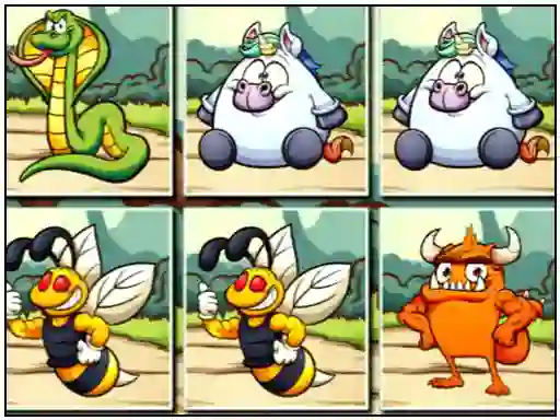 Spēle Animals Memo Match online