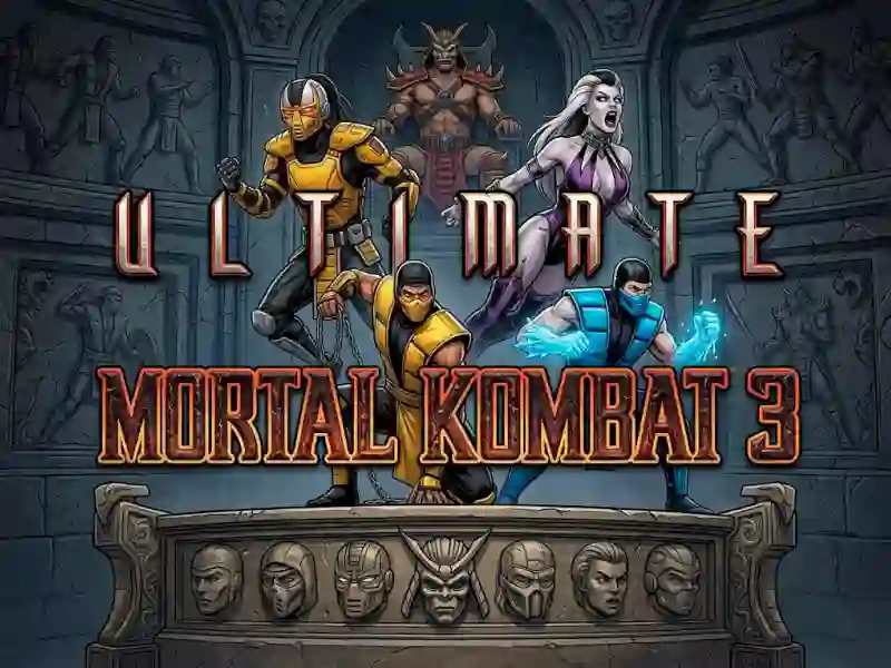 Spēle Ultimate Mortal Kombat 3 online