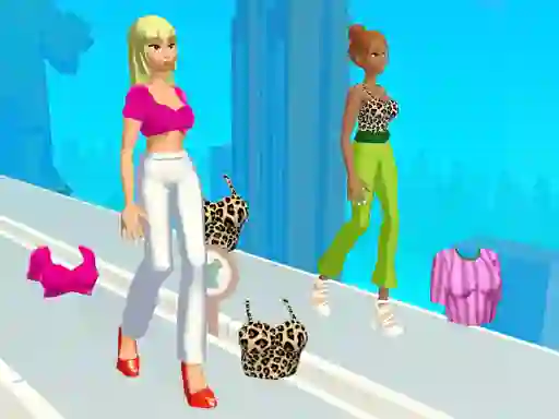 Spēle Catwalk Girl Challenge online