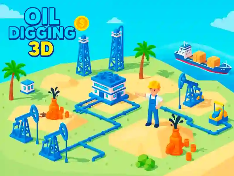 Spēle Oil Digging 3D online