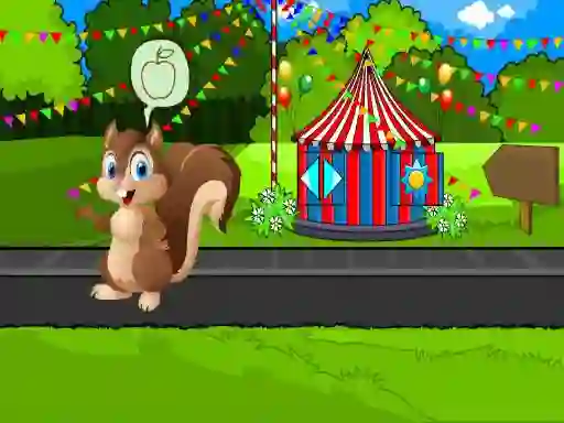 Spēle Feed the squirrel online