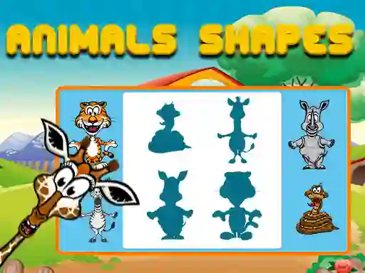 Spēle Animals Shapes online