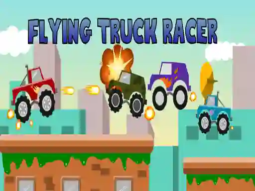 Spēle Flying Truck Racer online