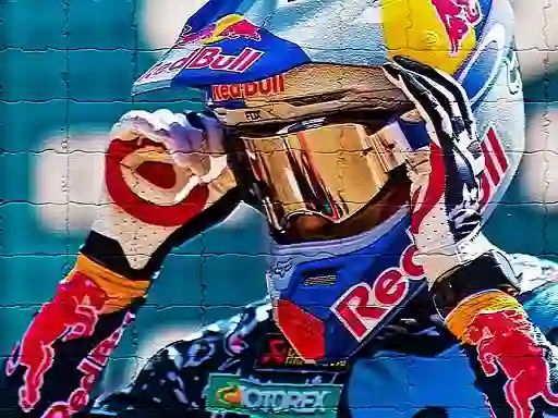 Spēle Motocross Puzzle Challenge online