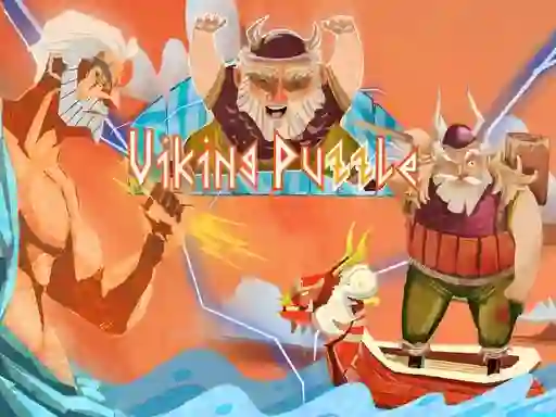 Spēle Viking puzzle online