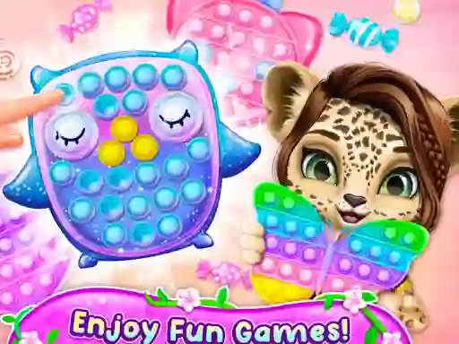 Spēle My Leopard Baby online