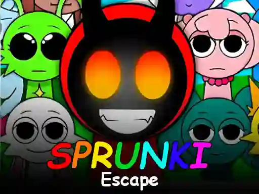 Spēle Sprunki 3D Escape online