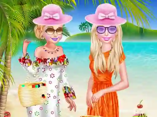 Spēle BFF Spring Beach Holiday online