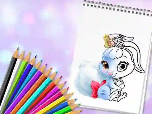 Spēle Cute Animals Coloring Book online