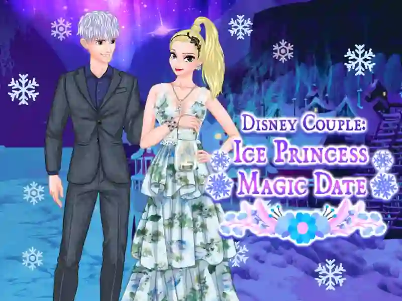 Spēle Ice Couple Princess Magic Date online