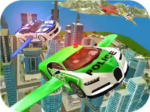 Spēle Flying Police Car Simulator online