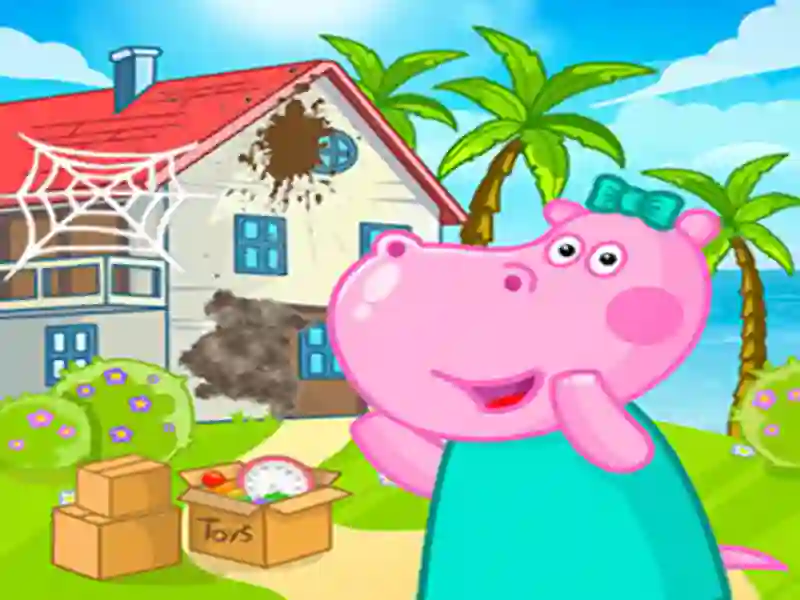 Spēle Kids Home Cleanup online