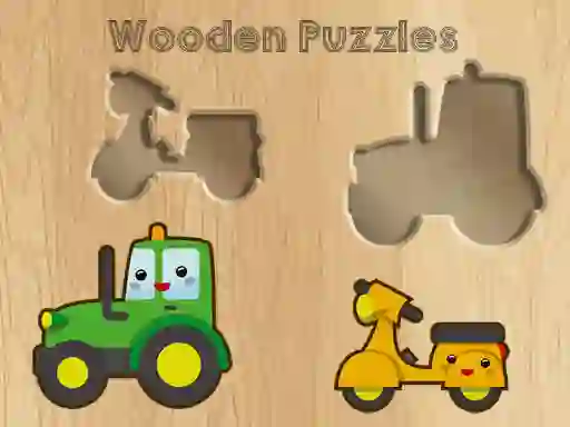 Spēle Wooden Shapes online