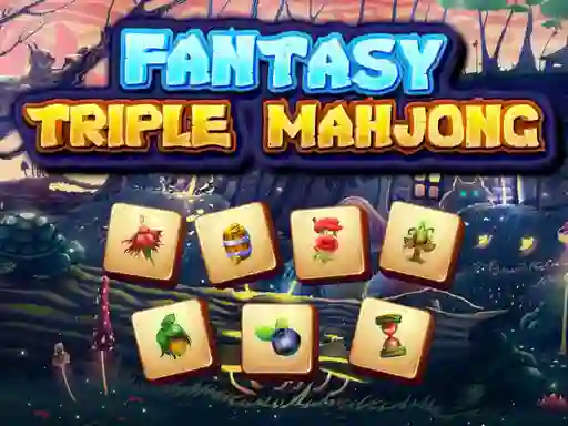 Spēle Fantasy Triple Mahjong online