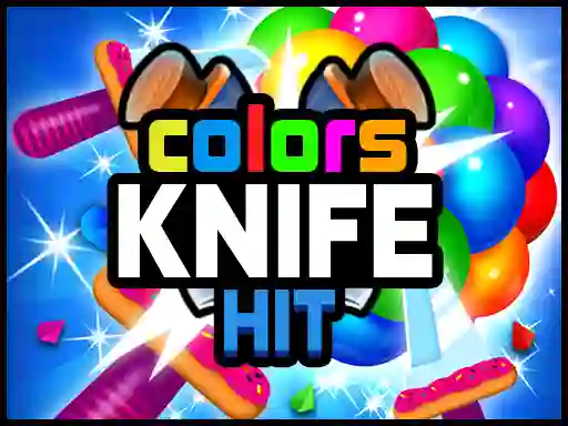 Spēle Knife Hit Colors online