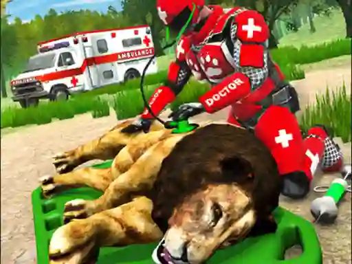 Spēle Real Doctor Robot Animal Rescue online