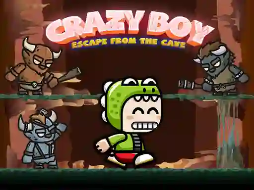 Spēle Crazy Boy Escape From The Cave online