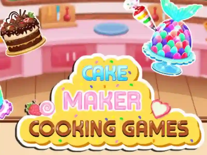 Spēle Cake Maker Cooking Games online