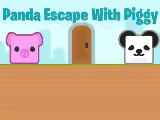 Spēle Panda Escape With Piggy online