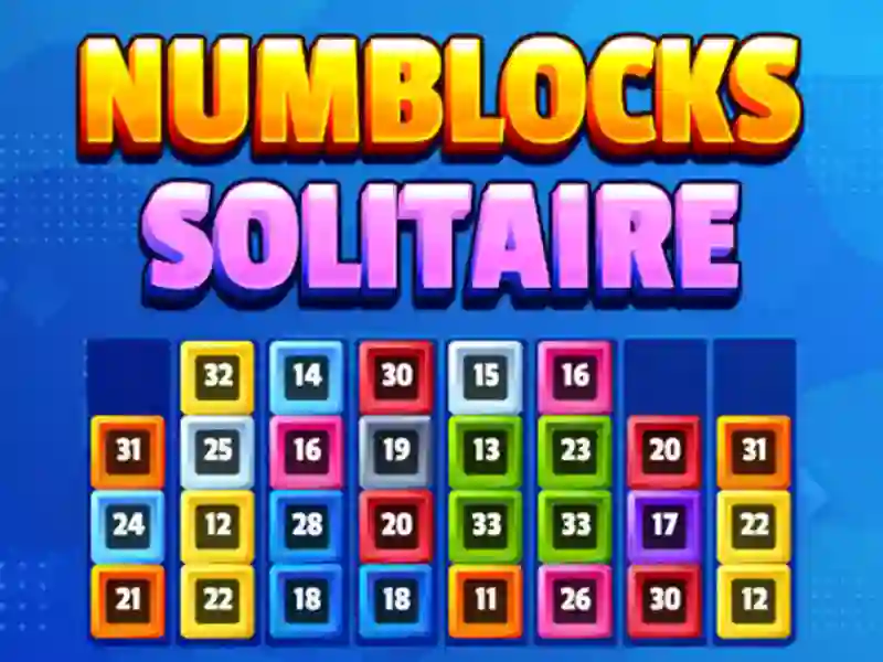 Spēle Numblocks Solitaire online