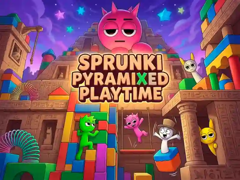 Spēle Sprunki Pyramixed Playtime online