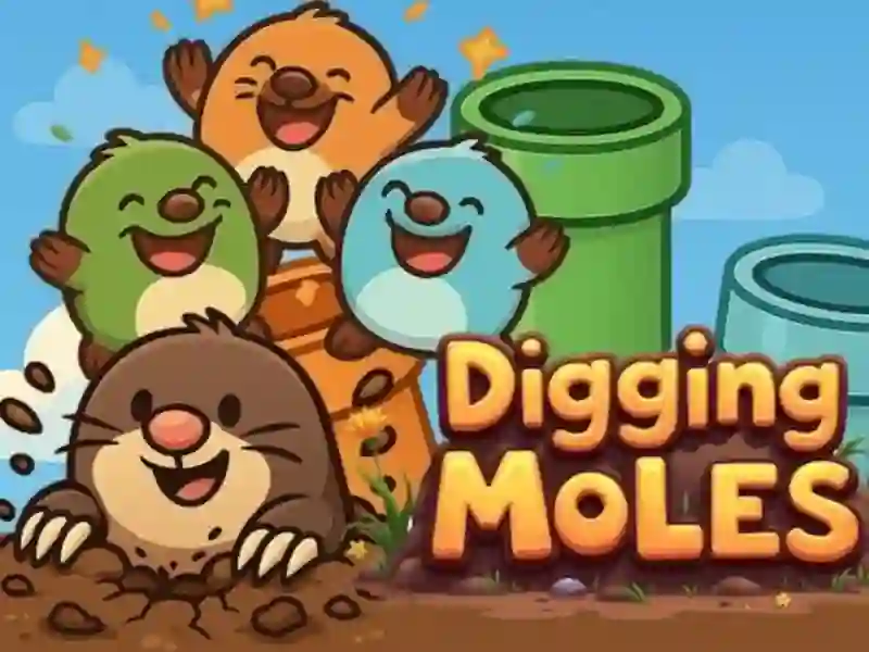 Spēle Digging Moles online