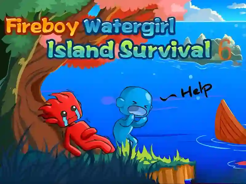 Spēle Fire And Water Island Survival 6 online
