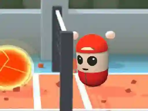 Spēle Cartoon Volley Fun online