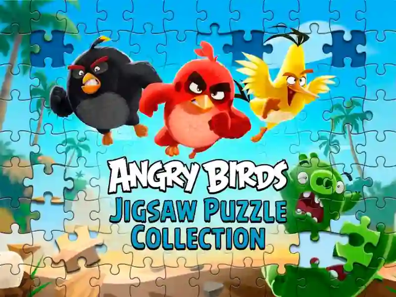 Spēle Angry Birds Jigsaw Puzzle Collection online
