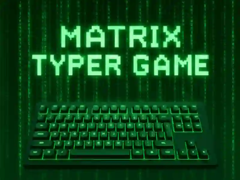 Spēle Matrix Typer online