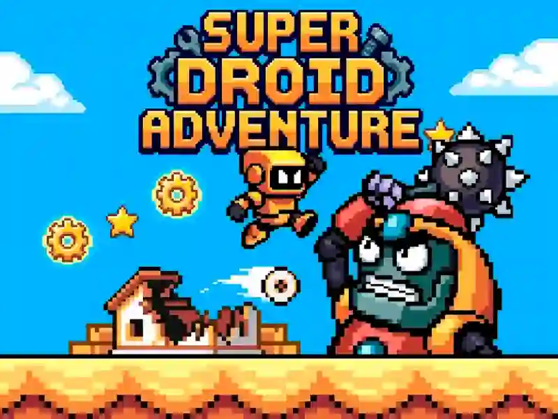 Spēle Super Droid Adventure online