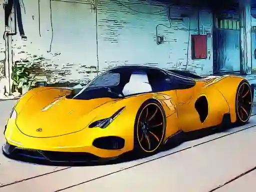 Spēle Futuristic Car Models online