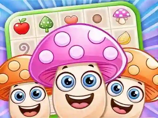 Spēle Mushroom Fever Match 3 online