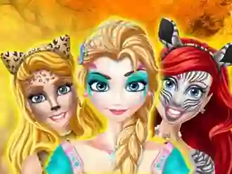 Spēle Face Painting Central Park online