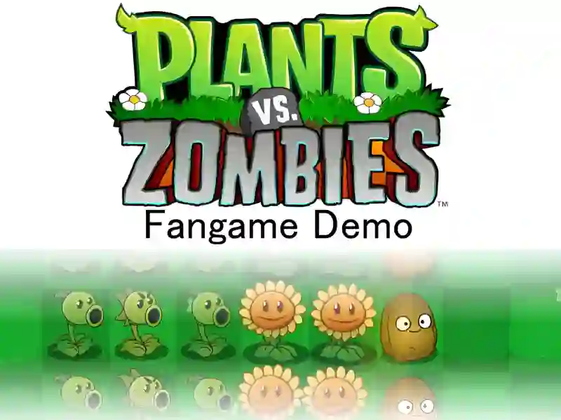 Spēle Plants vs Zombies Fangame Demo online