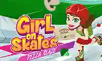 Spēle Girl on Skates Pizza Mania online