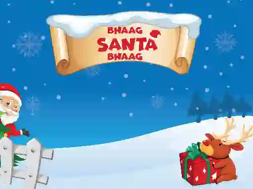 Spēle Bhaag Santa Bhaag online