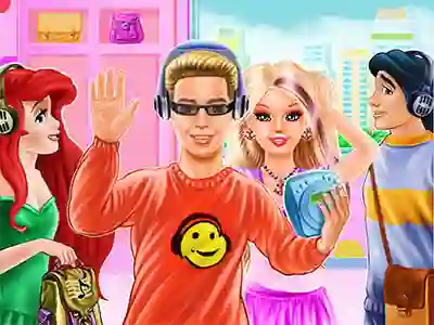 Spēle Princesses High School Trends online