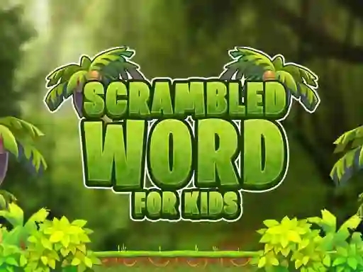 Spēle Scrambled Word For Kids online