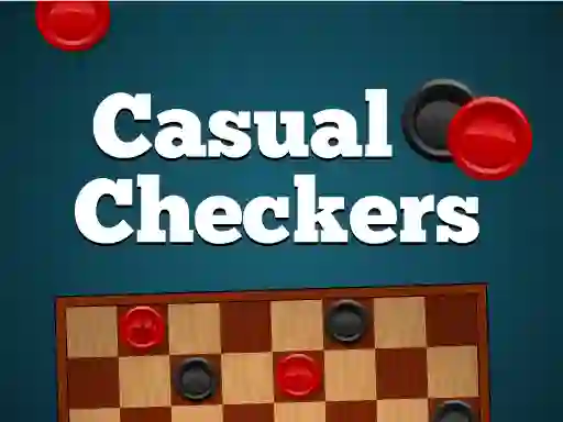 Spēle Casual Checkers online