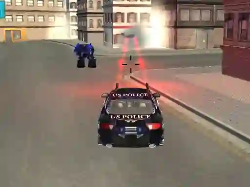 Spēle US Police Robot Transform: Robot  fighting games online