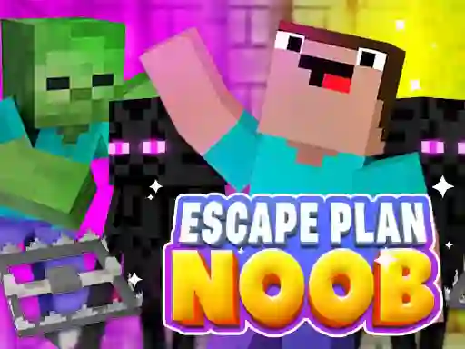 Spēle Noob: Escape Plan online