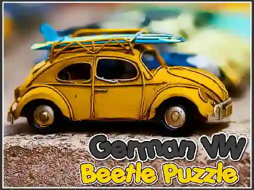 Spēle German VW Beetle Puzzle online