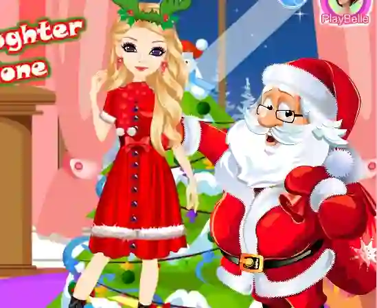 Spēle Santa's Daughter Home Alone online