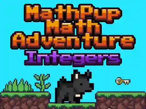 Spēle MathPup Math Adventure Integers online