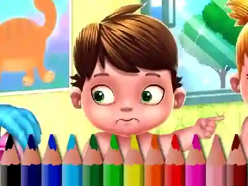 Spēle Back To School: Baby Coloring Book online