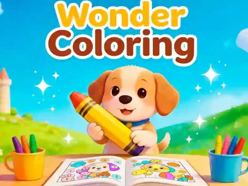 Spēle Wonder Coloring online
